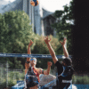 Beaachvolleyball im Olympiapark BeachVolley United
